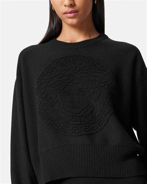 versace jeans pullover durchsichtige ärmel|Alle Strickwaren .